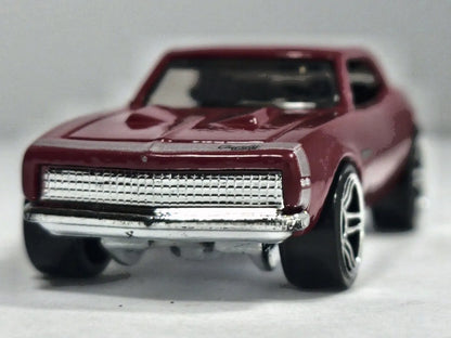 '67 CAMARO, Hot Wheels 2018, Die cast DTY99, Bordowy, 1:64, Resoraki – zdjęcie 5