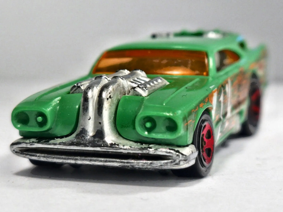 Jack Hammer Hot Wheels 2003 1:64 1 Luzak Zielony – zdjęcie 5
