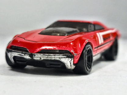 Muscle Speeder Hot Wheels 2015 1:64 Luzak Czerwony Muscle Car – zdjęcie 5