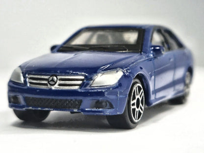 MERCEDES-BENZ C SALOON CLASS, HTI, Die cast, Niebieski, 1:64, Resoraki – zdjęcie 5