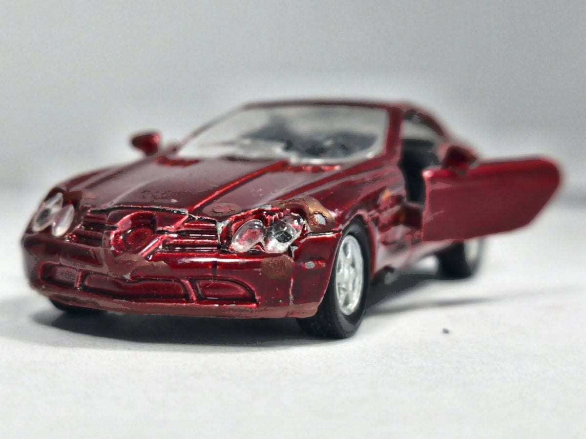 Mercedes-Benz Slr Mclaren Bordowt 1:60 – zdjęcie 5
