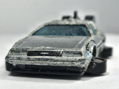 DeLorean DMC-12 Time Machine Hot Wheels 2015 HW Screen Time 1:64 Luzak – zdjęcie 5