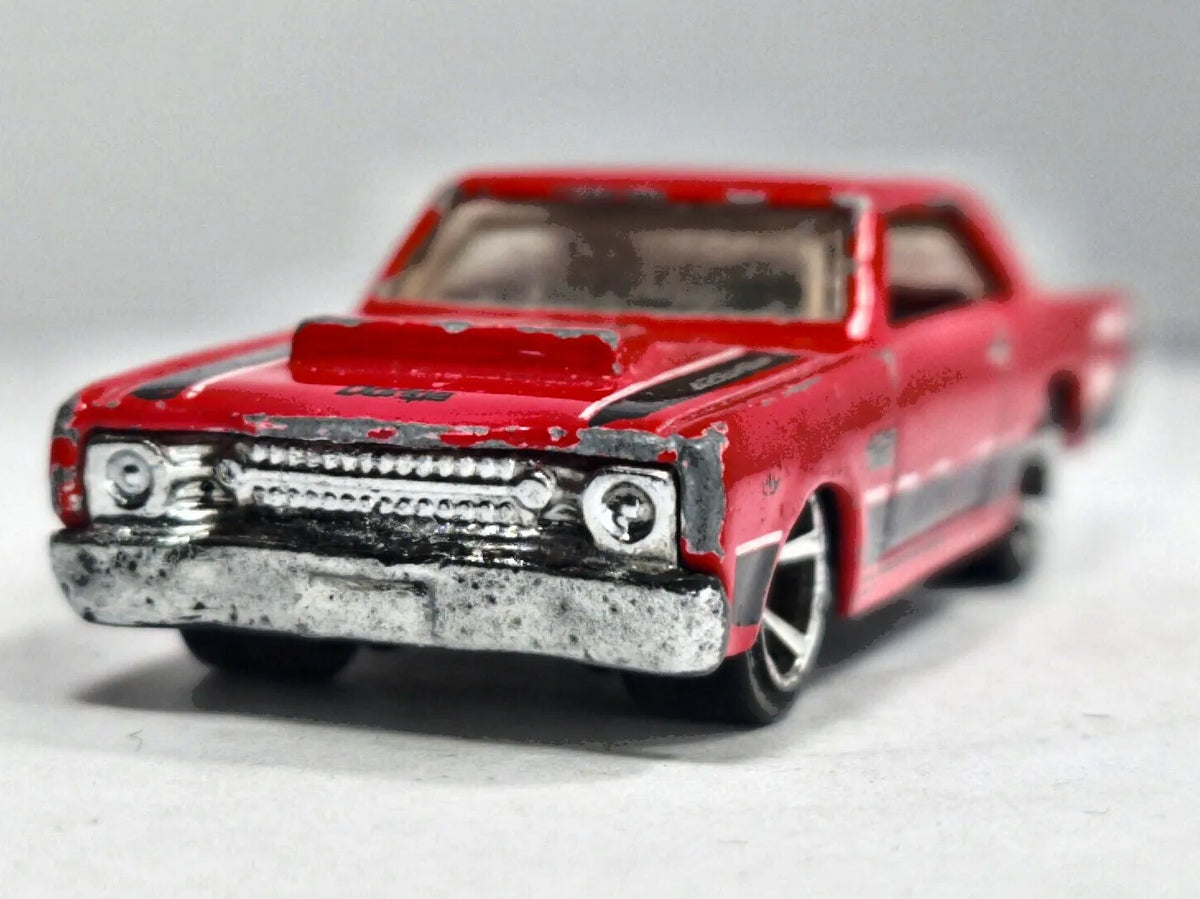 '68 Dodge Dart Hot Wheels 1982 Muscle Mania 1:64 Muscle car 426 HEMI Luzak – zdjęcie 5