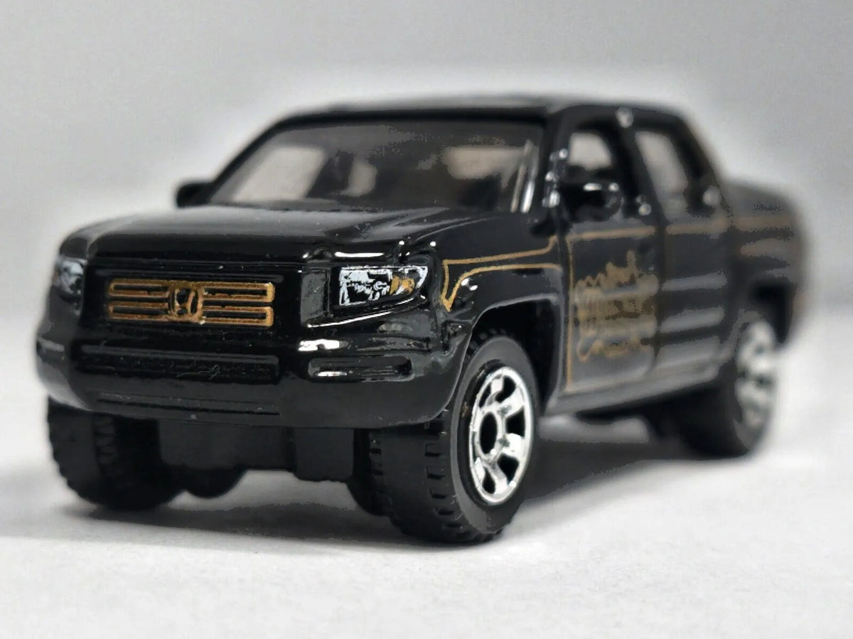 2007 Honda Ridgeline Mainline Matchbox 2016 Czarny 1:64 – zdjęcie 5