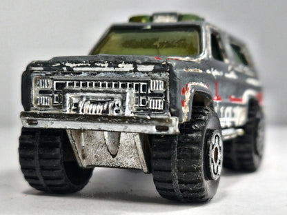 4X4 CHEVY BLAZER Matchbox 1983 Patyna Biały 1:50 Made in Macau – zdjęcie 5