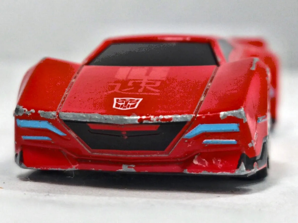 Sideswipe Hasbro 2006 Transformers 1:64 Luzak Czerwony Transformers – zdjęcie 5