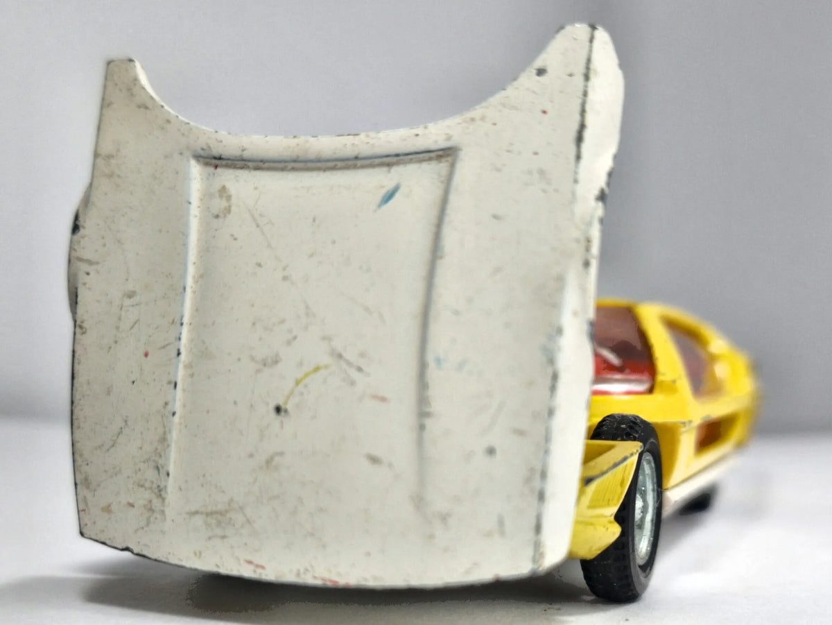 LAMBORGHINI MARZAL Dinky Toys 1968 Żółty 1:38 Made in England – zdjęcie 5