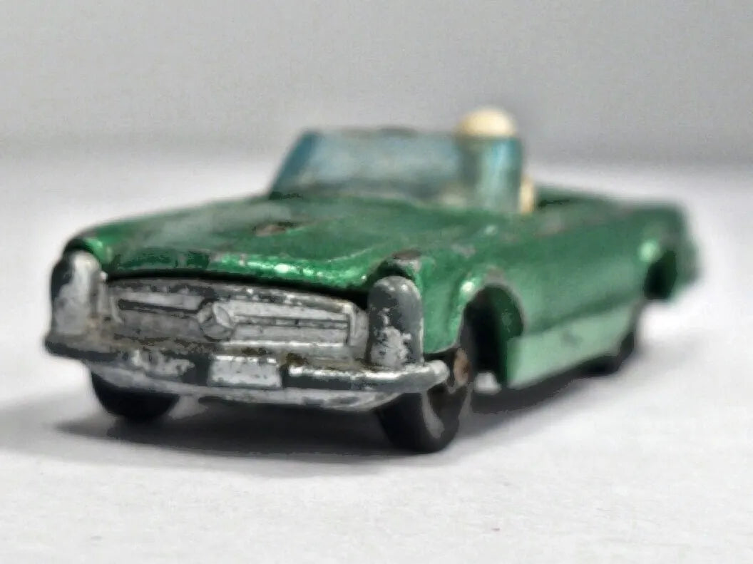 MERCEDES-BENZ 280 SL TUF-TOTS Lone Star '60 Zielony 1:72 Made in England – zdjęcie 5
