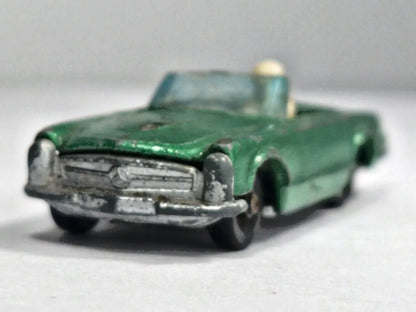 MERCEDES-BENZ 280 SL TUF-TOTS Lone Star '60 Zielony 1:72 Made in England – zdjęcie 5