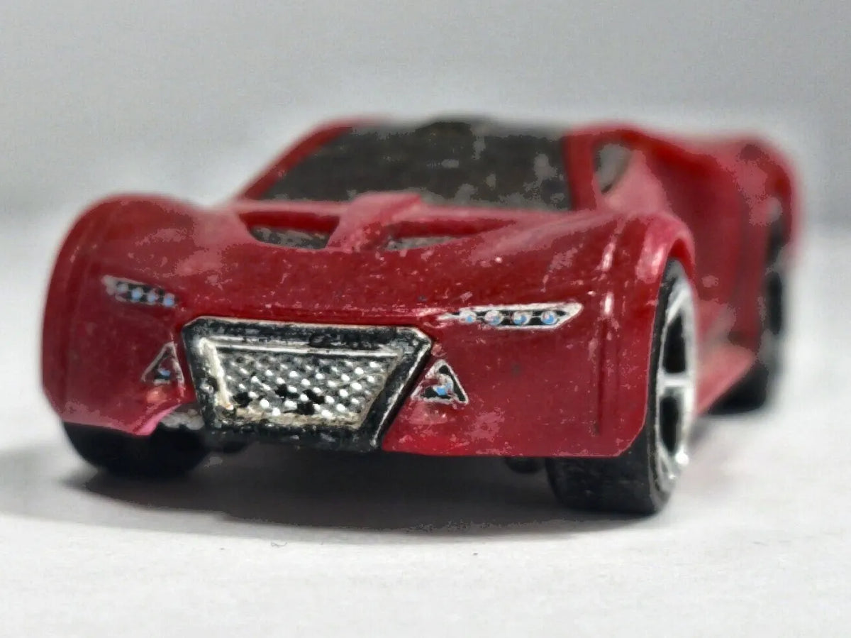 Ultra Rage HW Track Stars Hot Wheels 2007 Czerwony 1:64 – zdjęcie 5