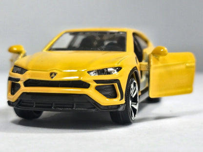LAMBORGHINI URUS, Majorette, Die cast REF:219H, Żółty, 1:64, Resoraki – zdjęcie 5