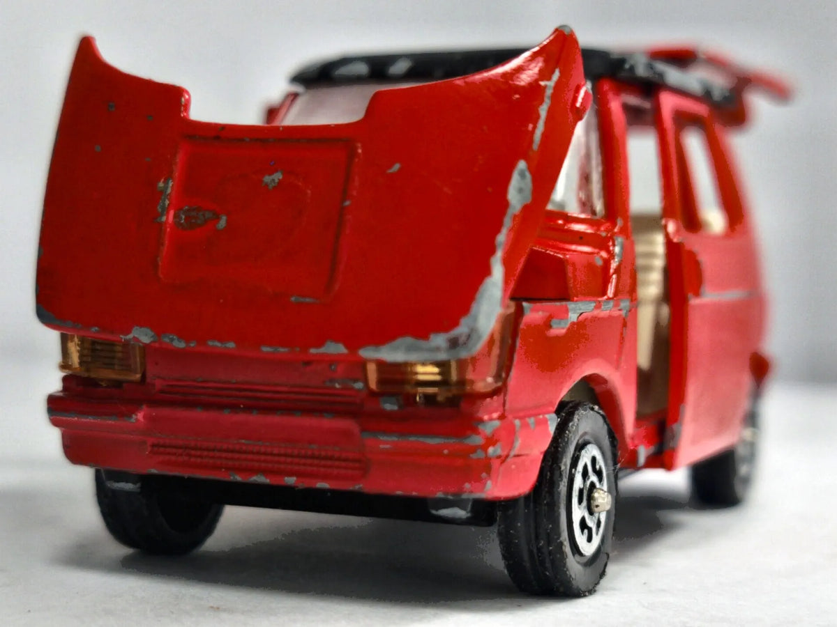 OSI DAF CITY CAR Mainline Majorette 1971 Czerwony 1:43 Made in France – zdjęcie 5