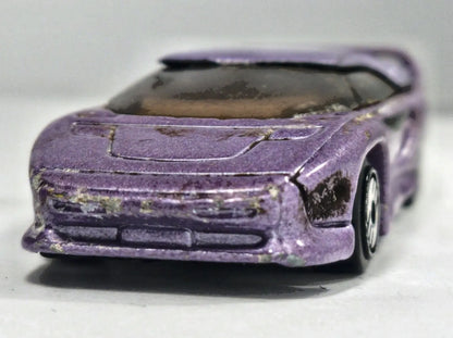 Vector "Avtech" WX-3 Hot Wheels 1992 Mainline 1:64 Luzak Fioletowy – zdjęcie 5