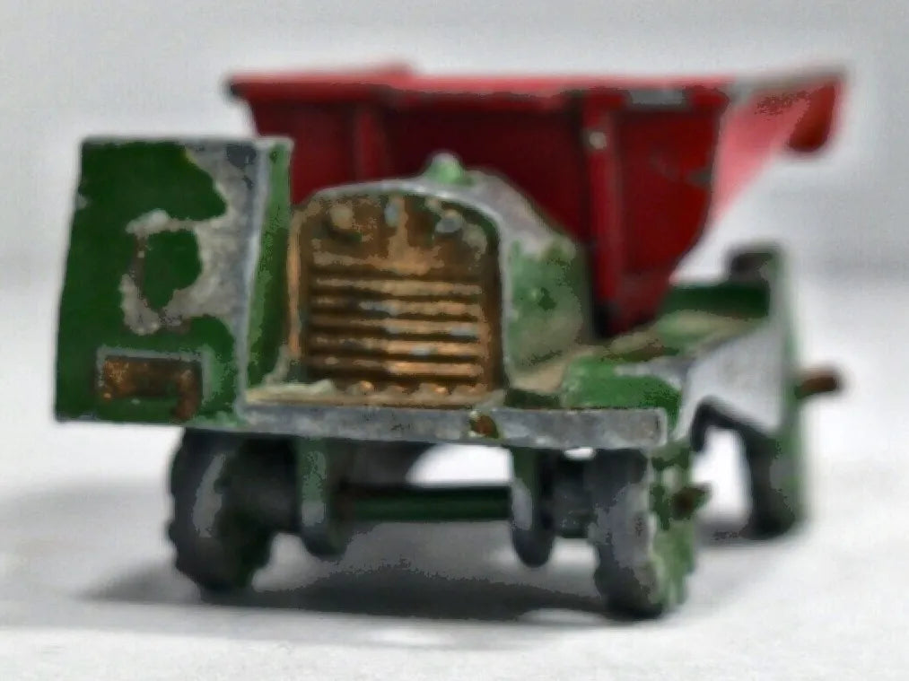 MUIR HILL SITE DUMPER Matchbox 1953 Zielony 1:70 Made in England – zdjęcie 5