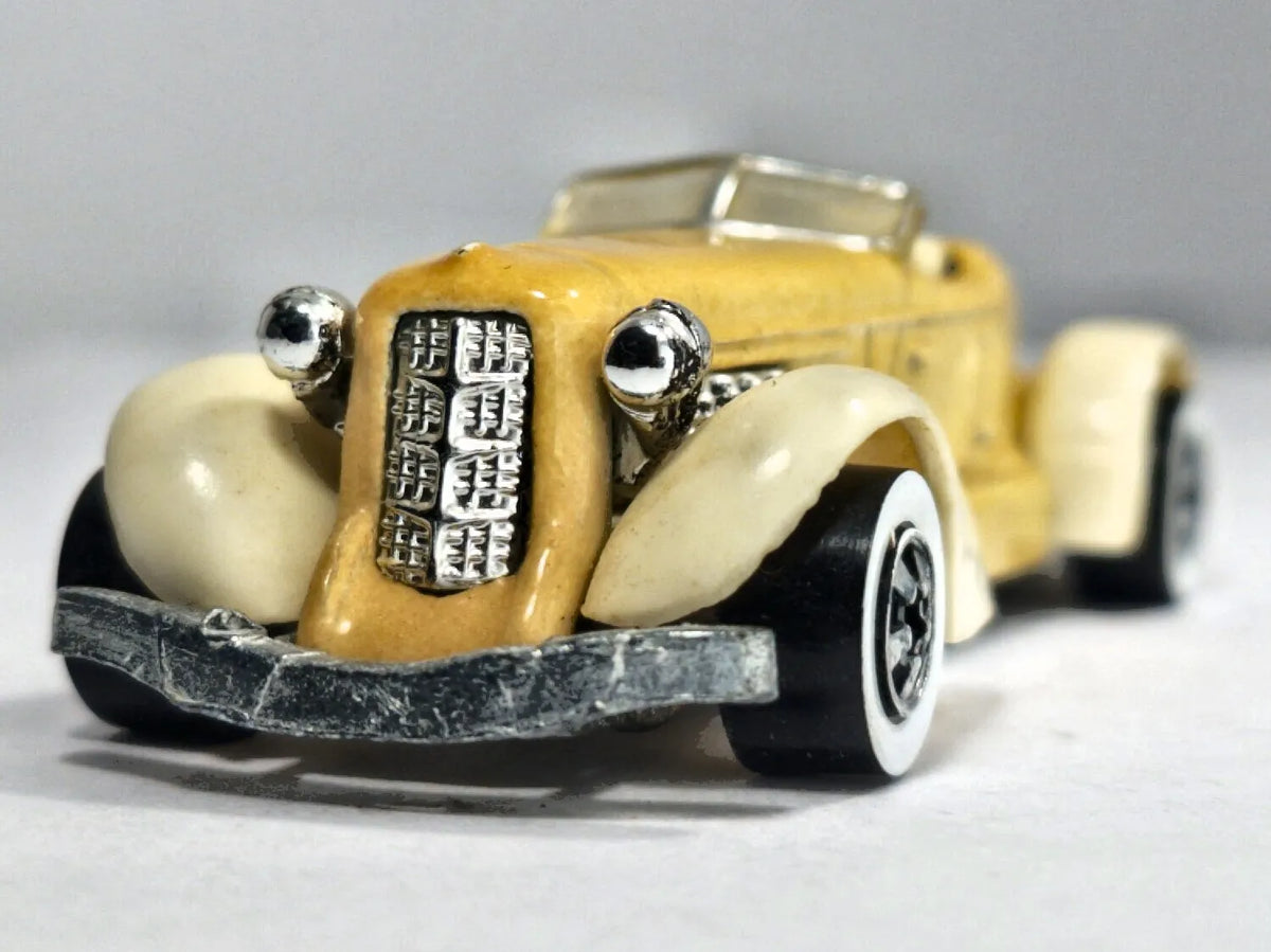 AUBURN 852 Whitewall Wheels Hot Wheels 1978 Złoty 1:64 2xMetal – zdjęcie 5