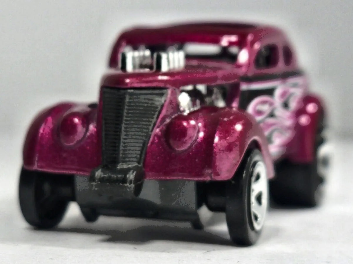 Pass'N Gasser Hot Wheels 2007 Mainline 1:64 Hot Rod Luzak Fioletowy – zdjęcie 5