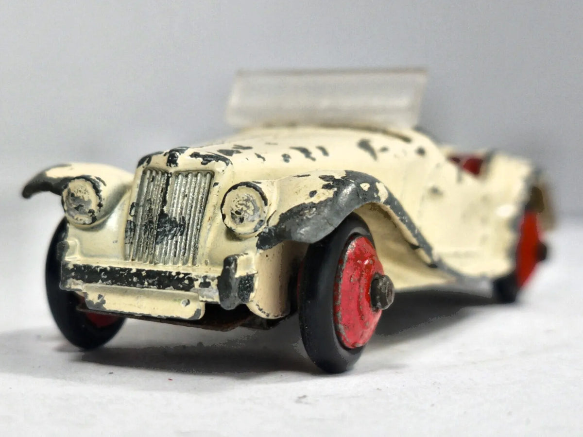 Mg Midget Dinky Toys '40 Kremowy 1:43 Made in England – zdjęcie 5