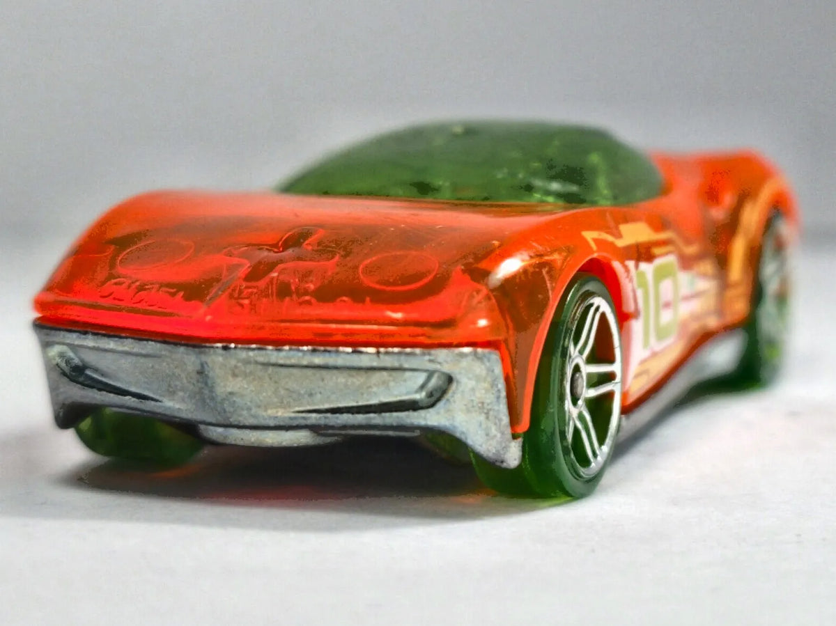 PHASTASM, Halloween Fright Cars, Hot Wheels, Die cast 1188, Pomarańcz. 1:64 – zdjęcie 5