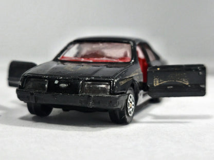 FORD SIERRA Policja Corgi '80 Czarny 1:48 Made in Great Britain – zdjęcie 5