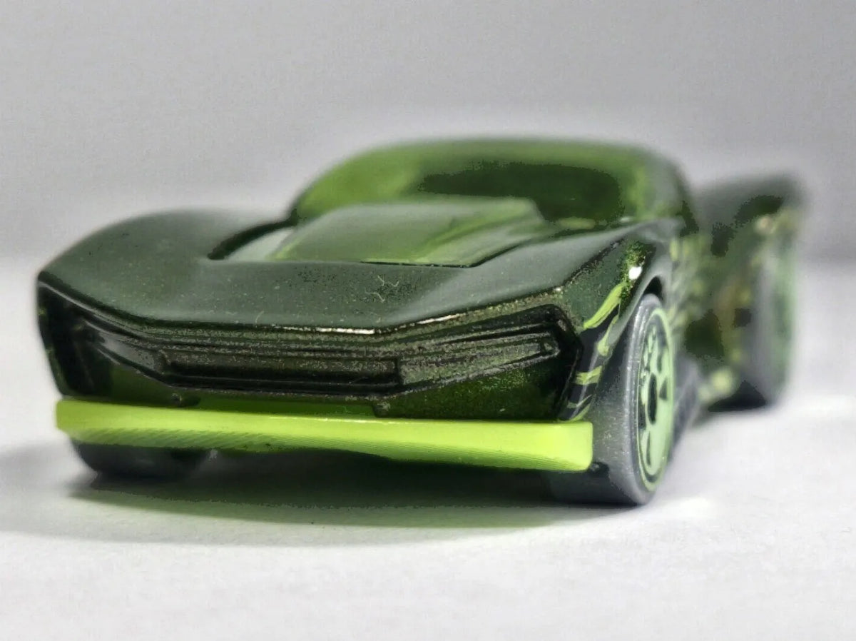 STREET SHAKER HALLOWEEN MIX, Hot Wheels 2011, Die cast T9719, Zielony, 1:64 – zdjęcie 5