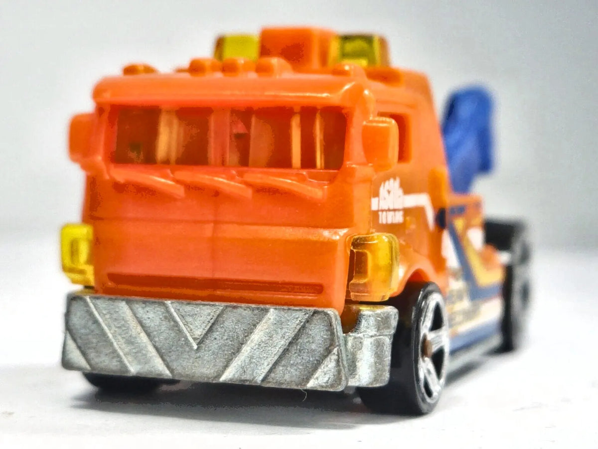 HEAVY HITCHER, Hot Wheels 2018, Die cast FYB59, Pomarańczowy, 1:64 – zdjęcie 5