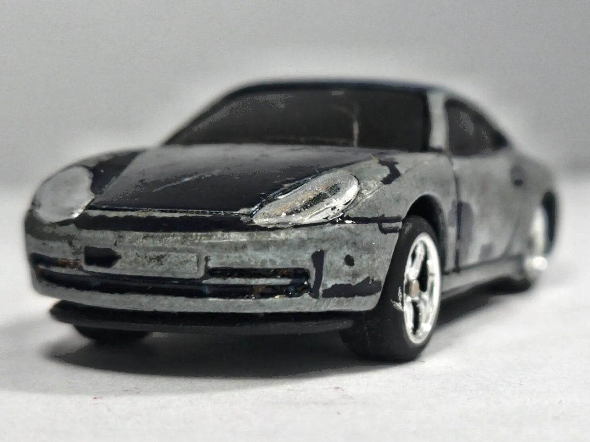 PORSCHE CARRERA, Maisto, Die cast, Czarny, 1:64, Resoraki – zdjęcie 5