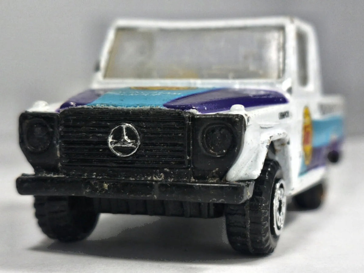 MERCEDES-BENZ G-CLASS, Pioneer, Formula Champion, Die cast, Biały, 1:64 – zdjęcie 5
