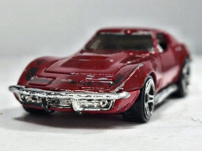 '69 Chevrolet Corvette Hot Wheels Superfast 1:64 Luzak Czerwony – zdjęcie 5