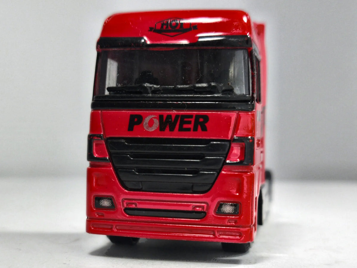 Ciągnik Siodłowy Power Truck jak MAN TGS Czerwony 1:64 – zdjęcie 5