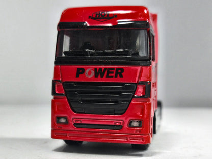 Ciągnik Siodłowy Power Truck jak MAN TGS Czerwony 1:64 – zdjęcie 5