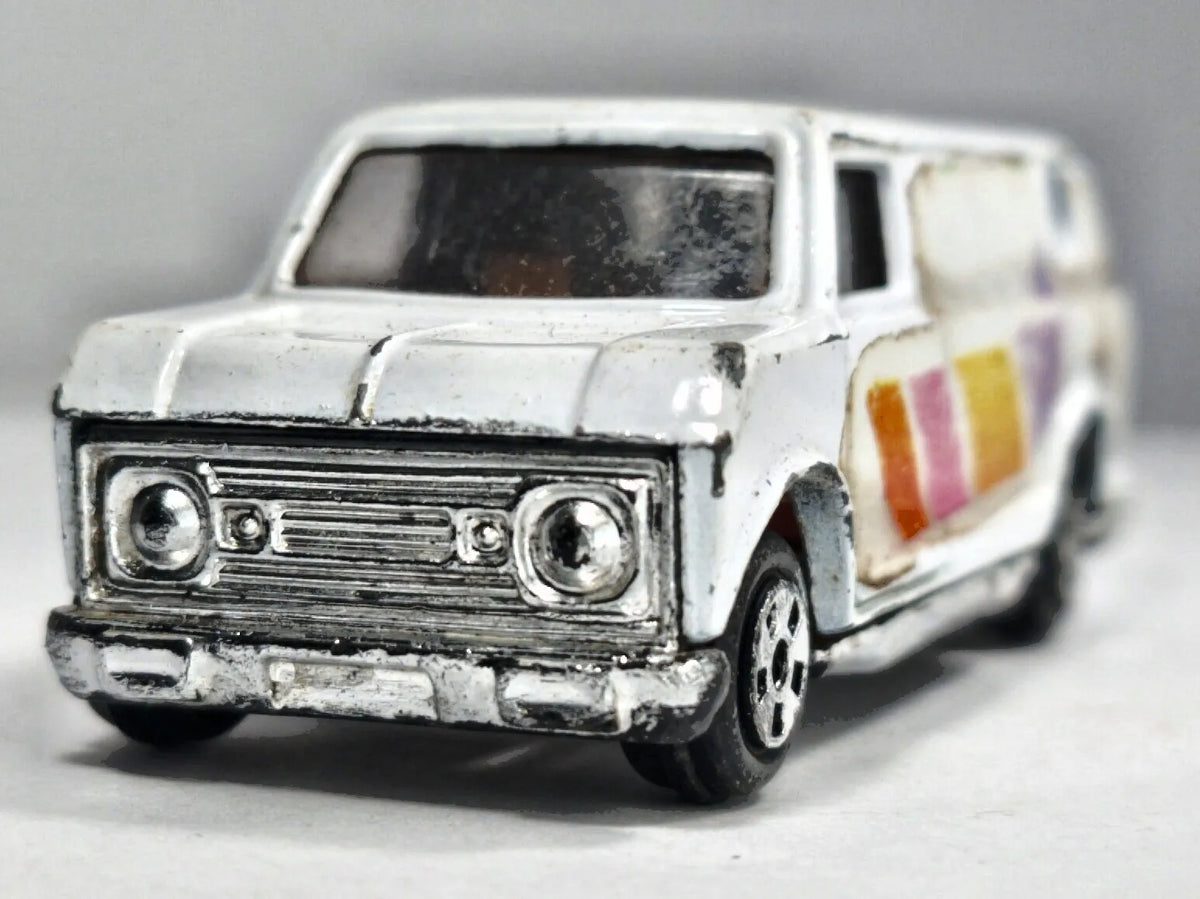 Super U.S. Van Zylmex '70 Biały 1:64 Vintage Model – zdjęcie 5