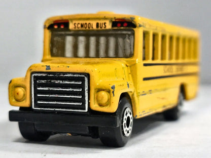 SCHOOL BUS / SCHOOL DISTRICT 2 Matchbox 1985 Żółty 1:120 – zdjęcie 5