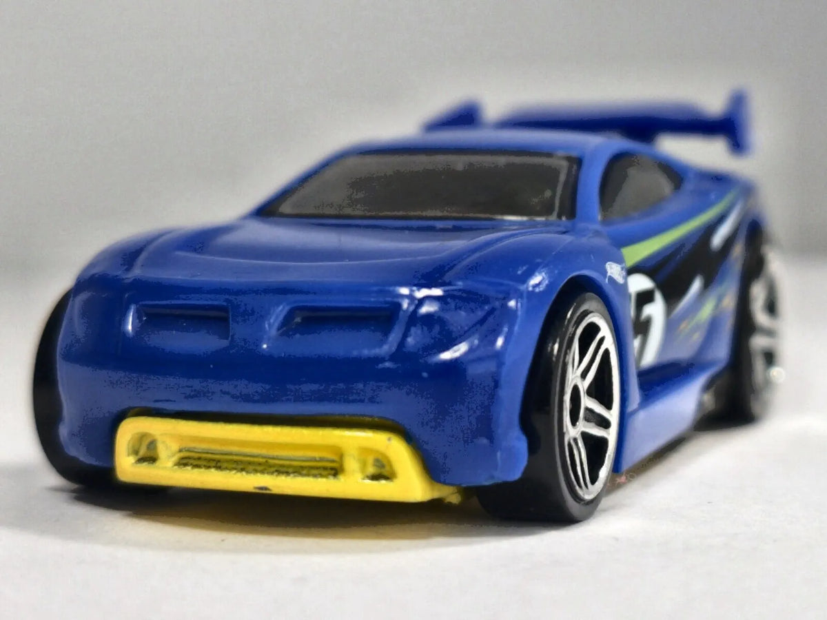 POWER RAGE, Hot Wheels, Die cast N44, Niebieski, 1:64, Resoraki – zdjęcie 5