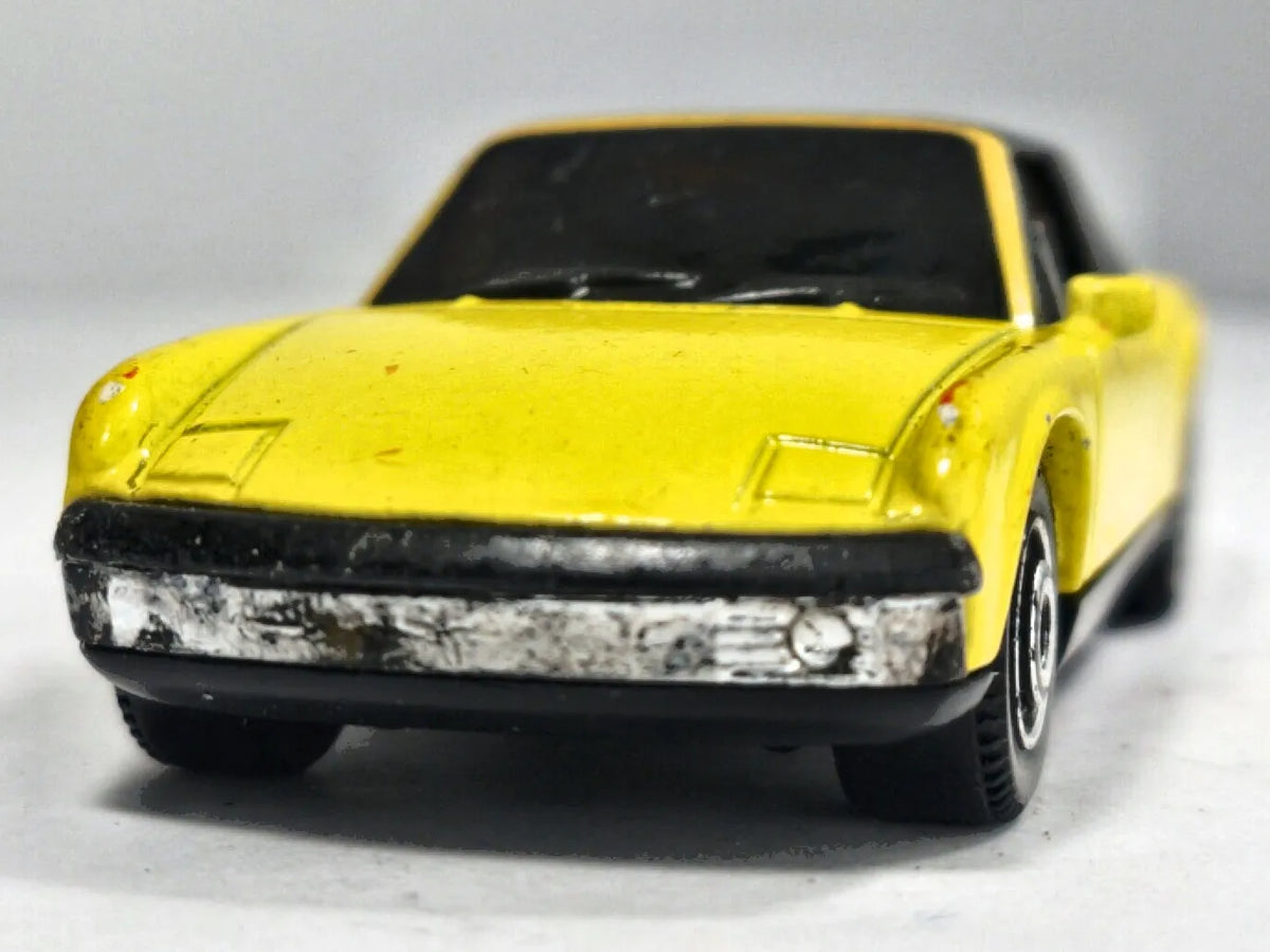 Vw Porsche 914 Matchbox 2009 2010 New Models 1:64 Luzak Żółty – zdjęcie 5