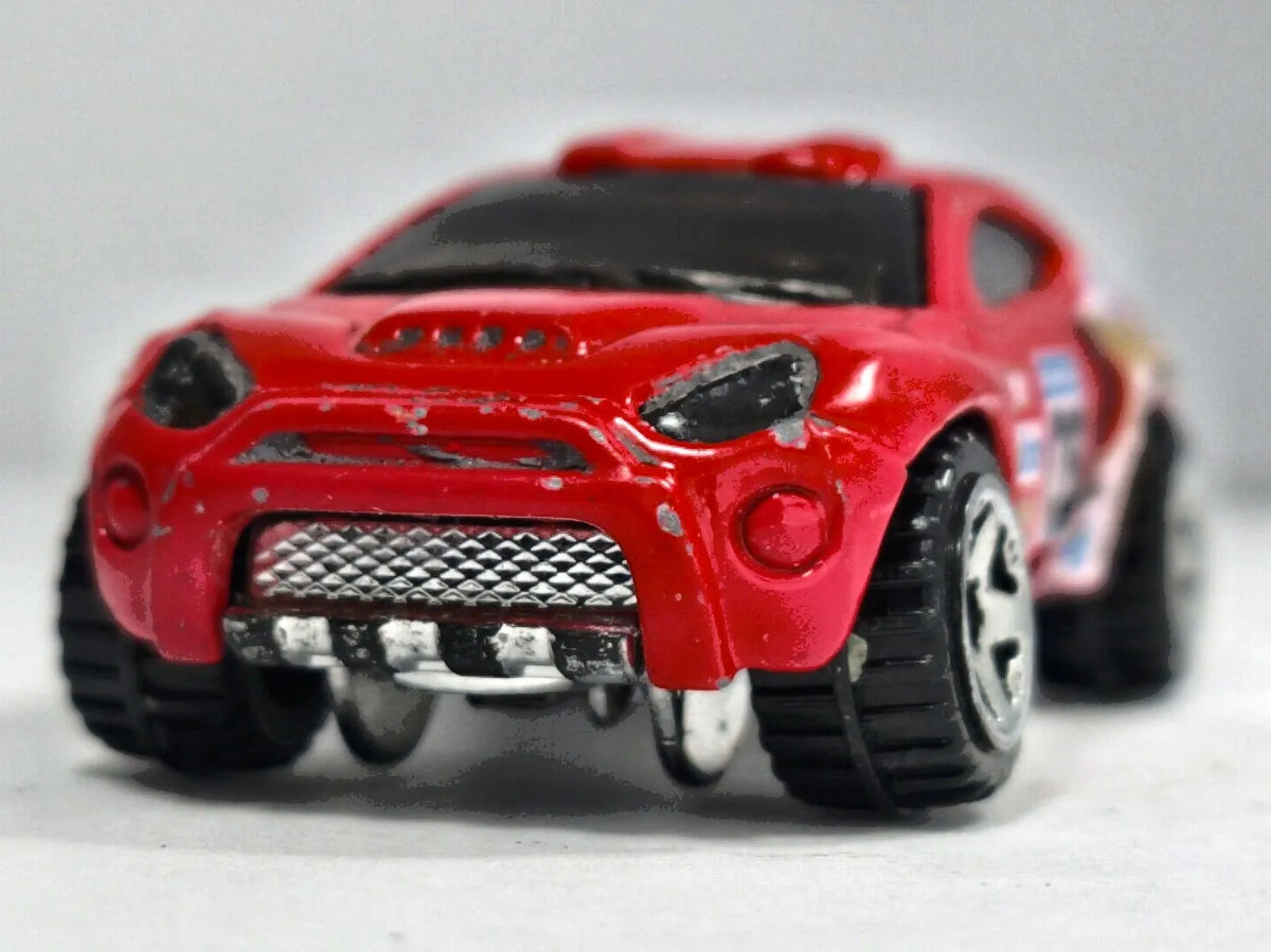 Toyota RSC Hot Wheels 2001 First Editions 1:64 Luzak Czerwony – zdjęcie 5
