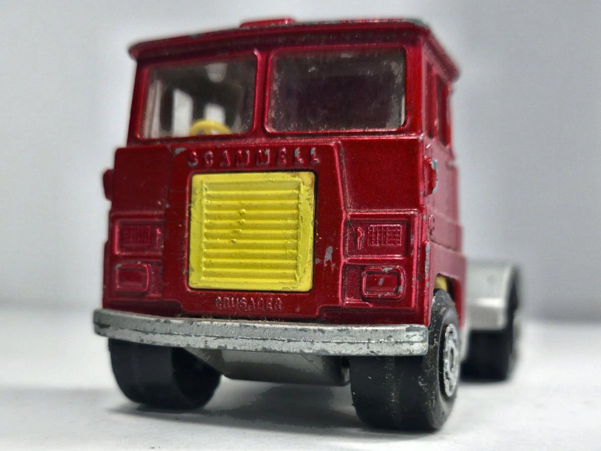Scammell Tractor Mainline Matchbox 1973 Czerwony 1:43 Made in England – zdjęcie 5