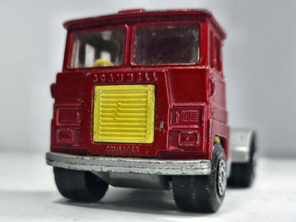 Scammell Tractor Mainline Matchbox 1973 Czerwony 1:43 Made in England – zdjęcie 5