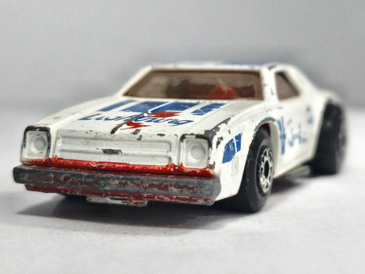 CHEVY PRO STOCKER Superfast Matchbox 1980 Biały 1:64 Made in England – zdjęcie 5