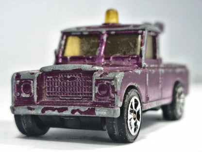 LAND ROVER, Corgi Juniors, Made in Gt Britain, Die cast 3396/69 Fiolet 1:64 – zdjęcie 5