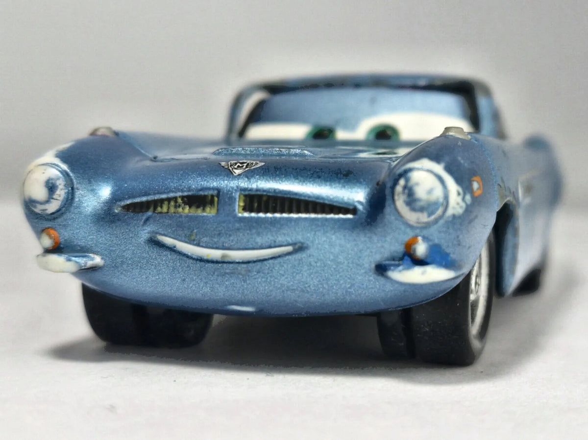 AGENT FINN MCMISSILE "AUTA", Disney/Pixar, Die cast V2799, Błękitny, 1:48 – zdjęcie 5