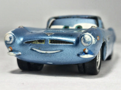 AGENT FINN MCMISSILE "AUTA", Disney/Pixar, Die cast V2799, Błękitny, 1:48 – zdjęcie 5