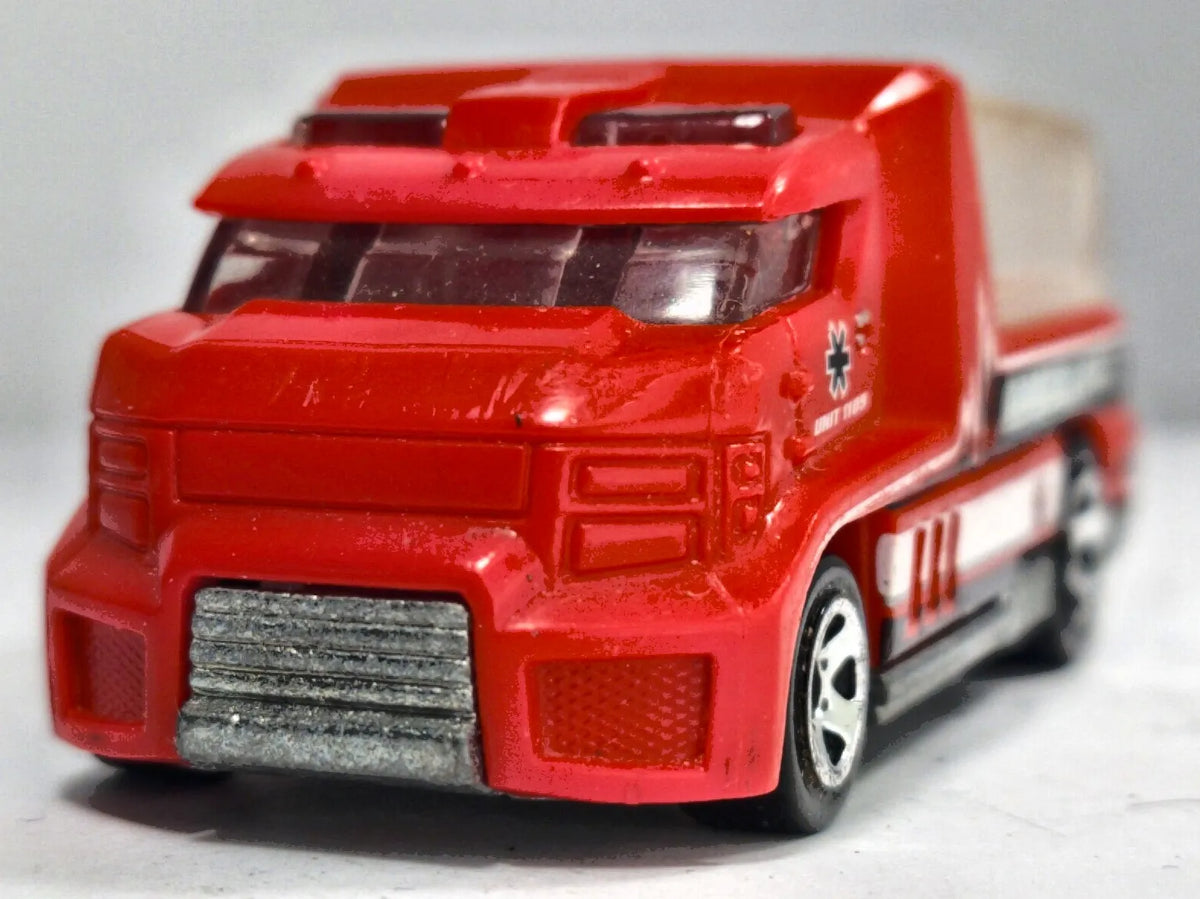 Rapid Response Hot Wheels 1995 1:56 Made in France Pogotowie ratunkowe – zdjęcie 5