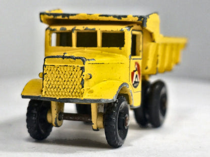 DUMP TRUCK Matchbox '60 Żółty 1:87 Made in England – zdjęcie 5