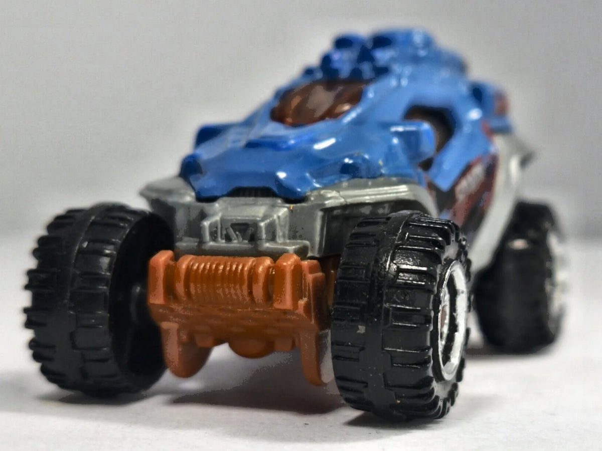 SAND SHREDDER, Spark Arrestor, Matchbox 2014, Die cast MB963 Niebieski 1:64 – zdjęcie 5