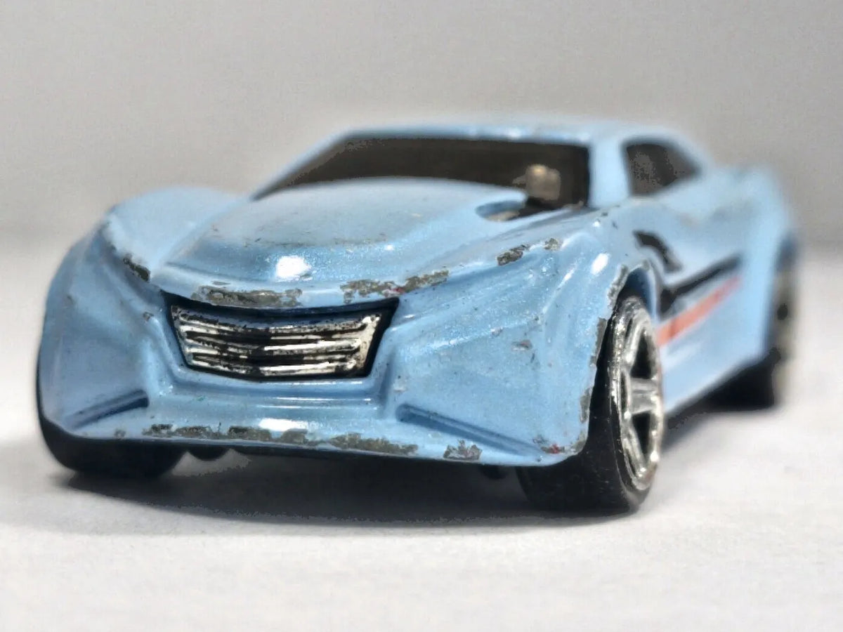 Ryura Lx Hot Wheels 2013 Błękitny 1:64 – zdjęcie 5