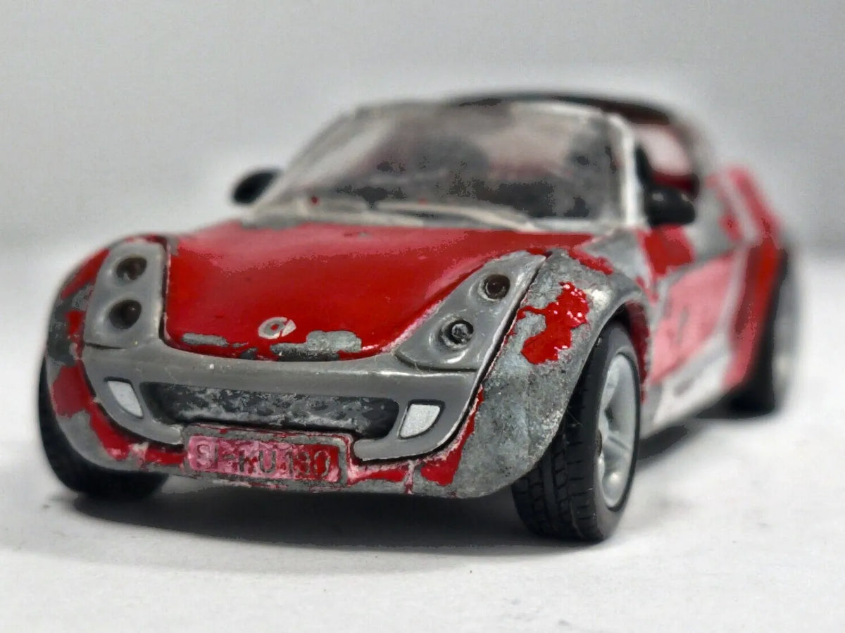 Smart Roadster Coupé SIKU 1:55 Luzak Czerwony – zdjęcie 5