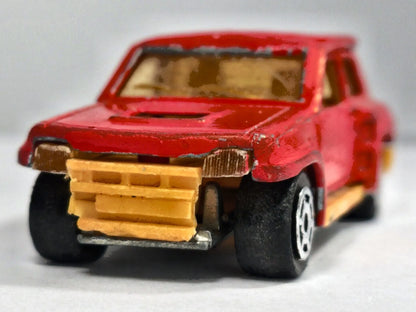 RENAULT 5 (R5 TURBO) Majorette NO.255 Czerwony 1:53 – zdjęcie 5