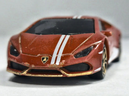 LAMBORGHINI HURACÁN LP 610-4, Majorette,cREF:219F, Metaliczny, Brąz 1:64, – zdjęcie 5