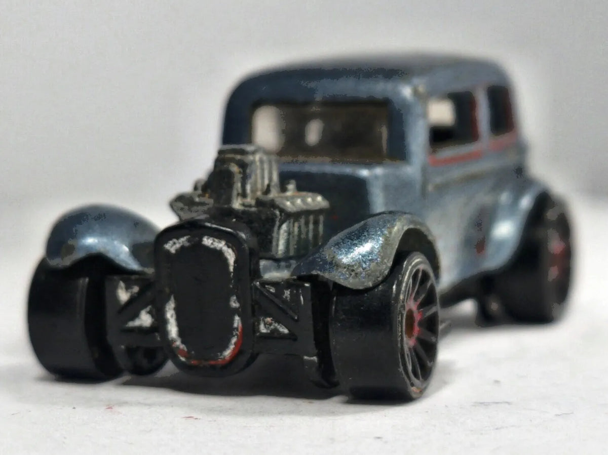 Street Rodder Hot Wheels 1976 1:64 Hot Rod Luzak Niebieski – zdjęcie 5