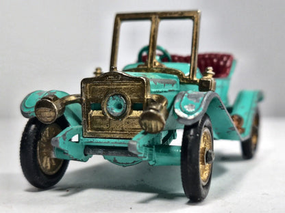 1911 MAXWELL ROADSTER Matchbox '70 Turkusowy 1:43 Made in England – zdjęcie 5